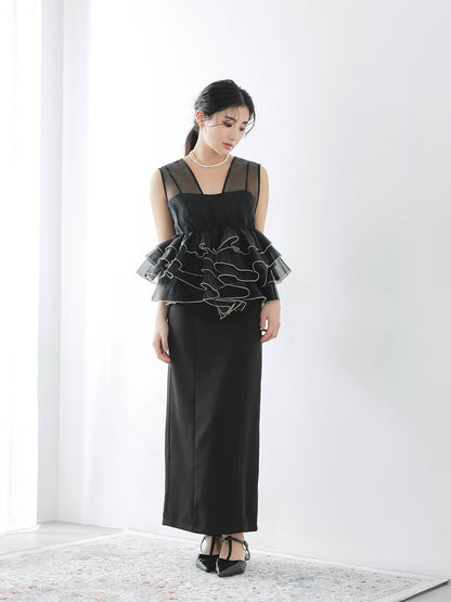 sheer volume top dress / シアーボリュームトップドレス