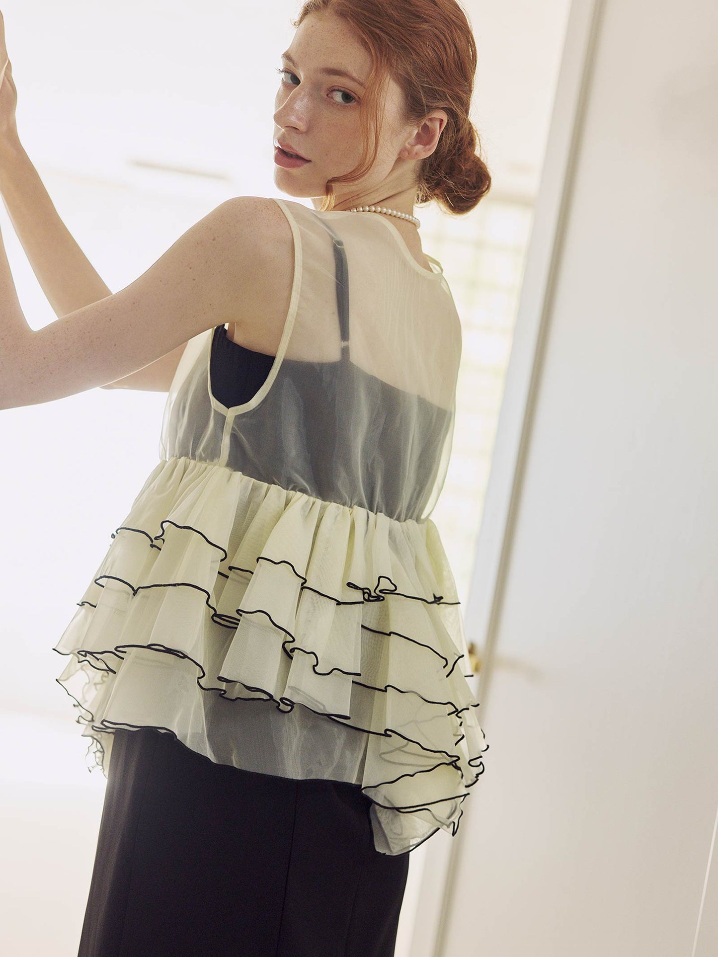 sheer volume top dress / シアーボリュームトップドレス