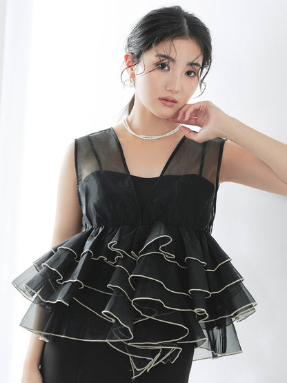 sheer volume top dress / シアーボリュームトップドレス