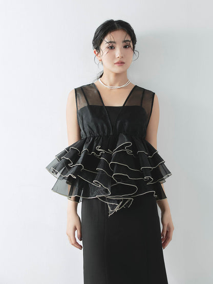 sheer volume top dress / シアーボリュームトップドレス