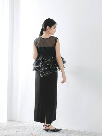 sheer volume top dress / シアーボリュームトップドレス