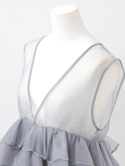 sheer volume top dress / シアーボリュームトップドレス