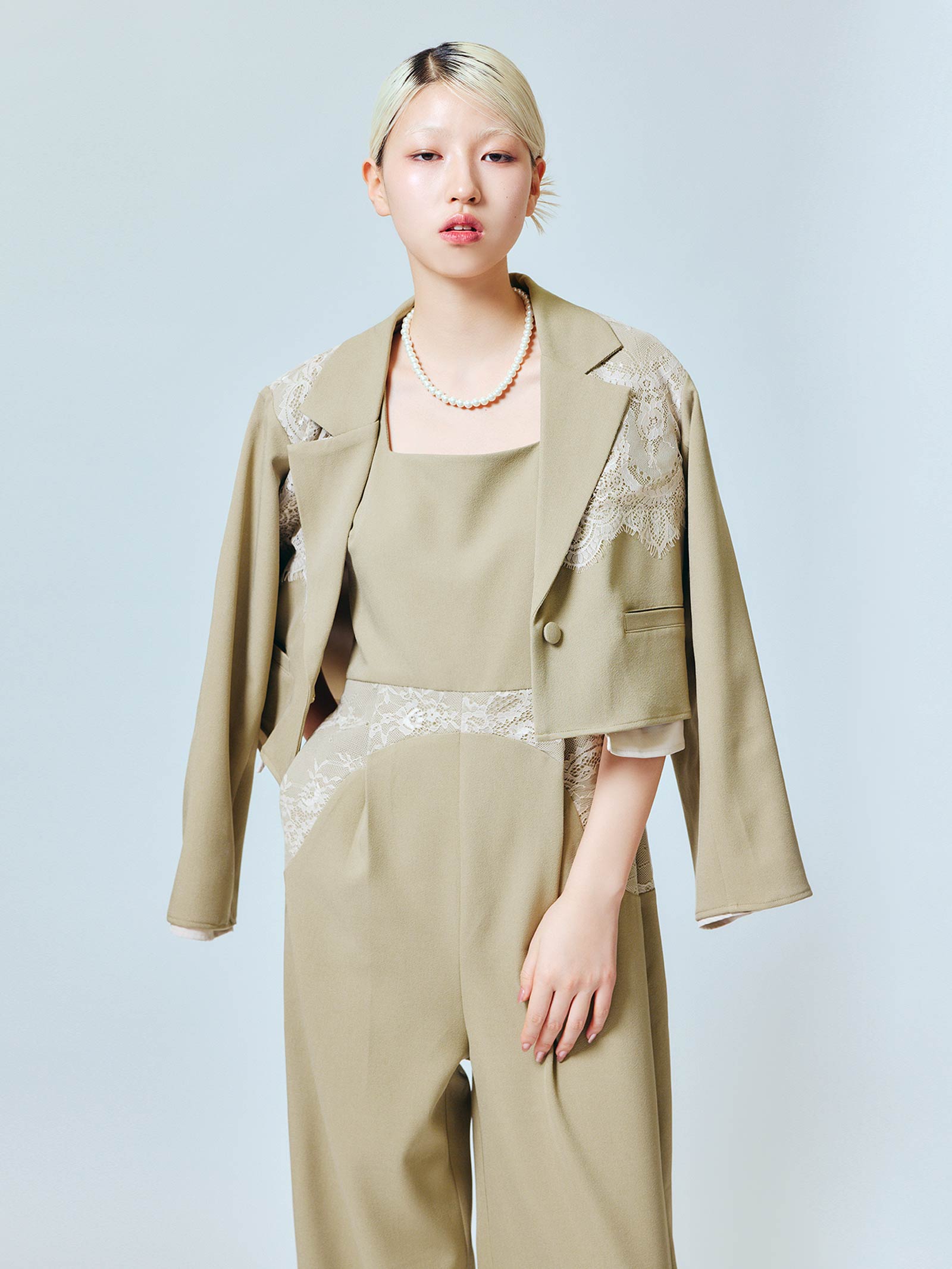 jacket set pants dress / ジャケットセットパンツドレス