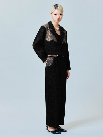 jacket set pants dress / ジャケットセットパンツドレス
