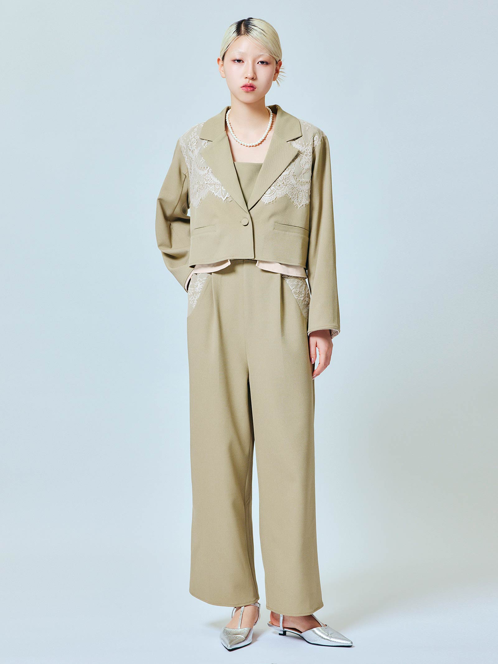 jacket set pants dress / ジャケットセットパンツドレス