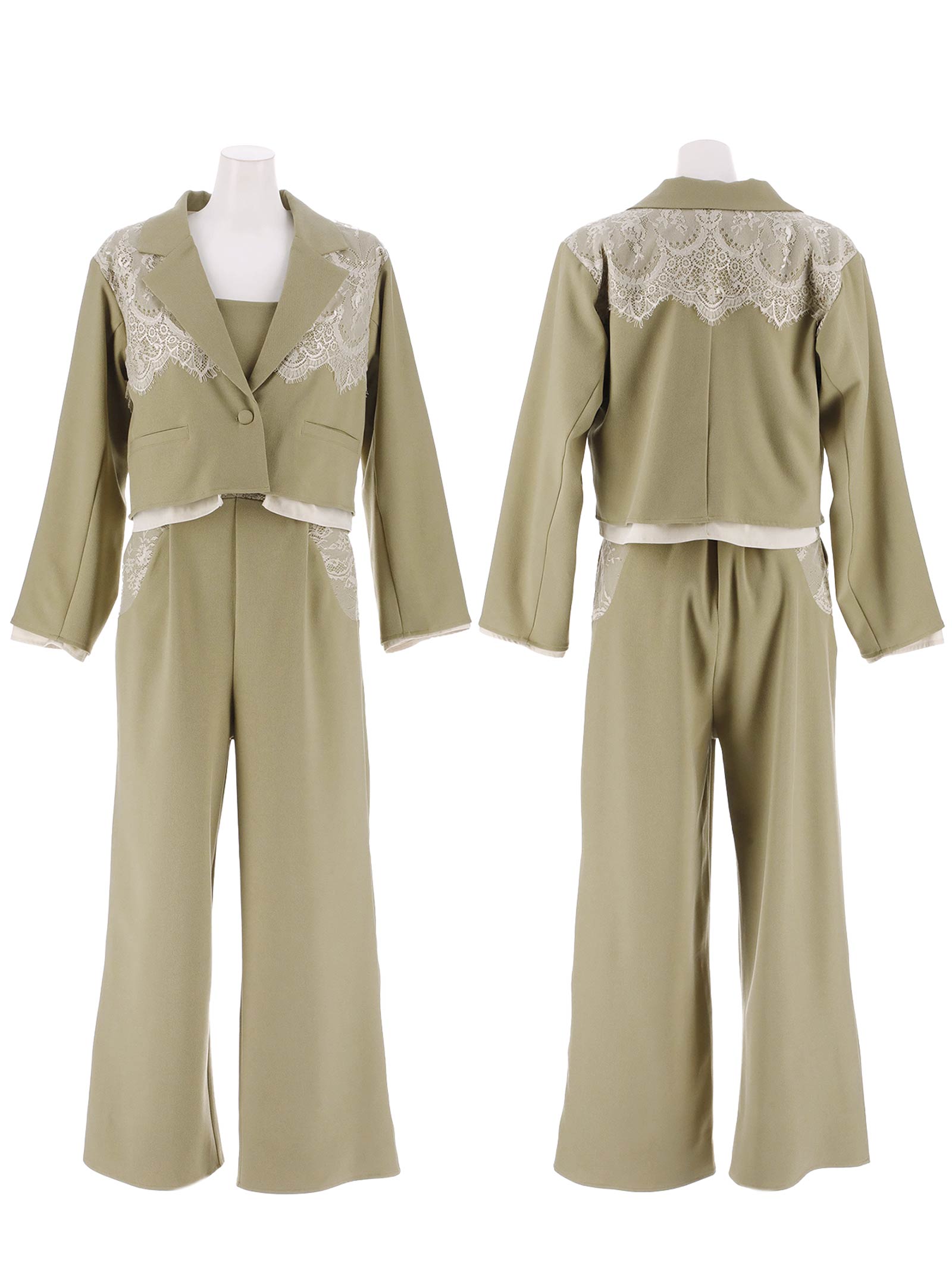 jacket set pants dress / ジャケットセットパンツドレス