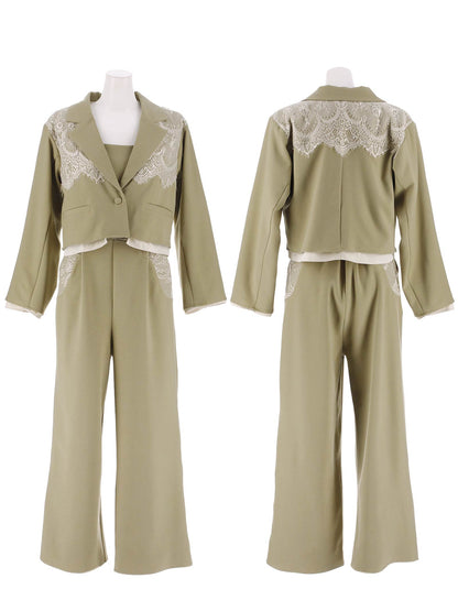 jacket set pants dress / ジャケットセットパンツドレス