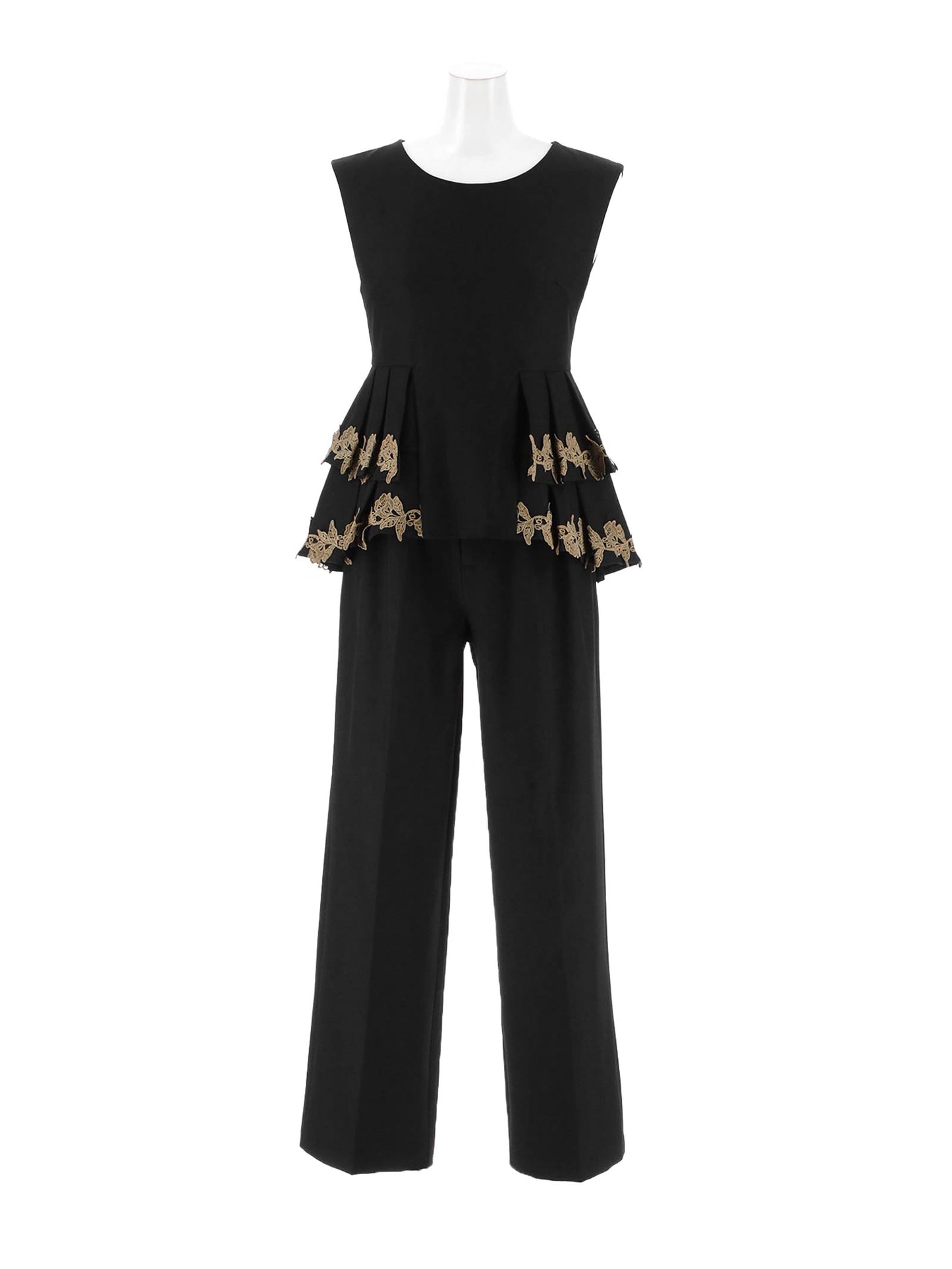 point lace pants setup / ポイントレースパンツセットアップ