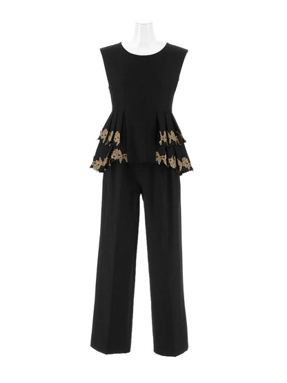 point lace pants setup / ポイントレースパンツセットアップ