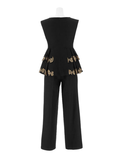 point lace pants setup / ポイントレースパンツセットアップ