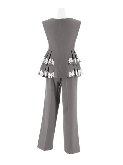 point lace pants setup / ポイントレースパンツセットアップ