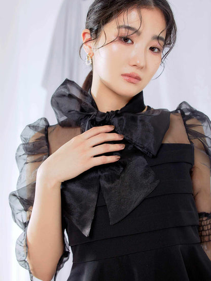 ribon organdy set up / リボンオーガンジーセットアップ