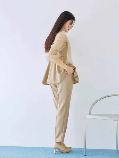 ribon organdy set up / リボンオーガンジーセットアップ