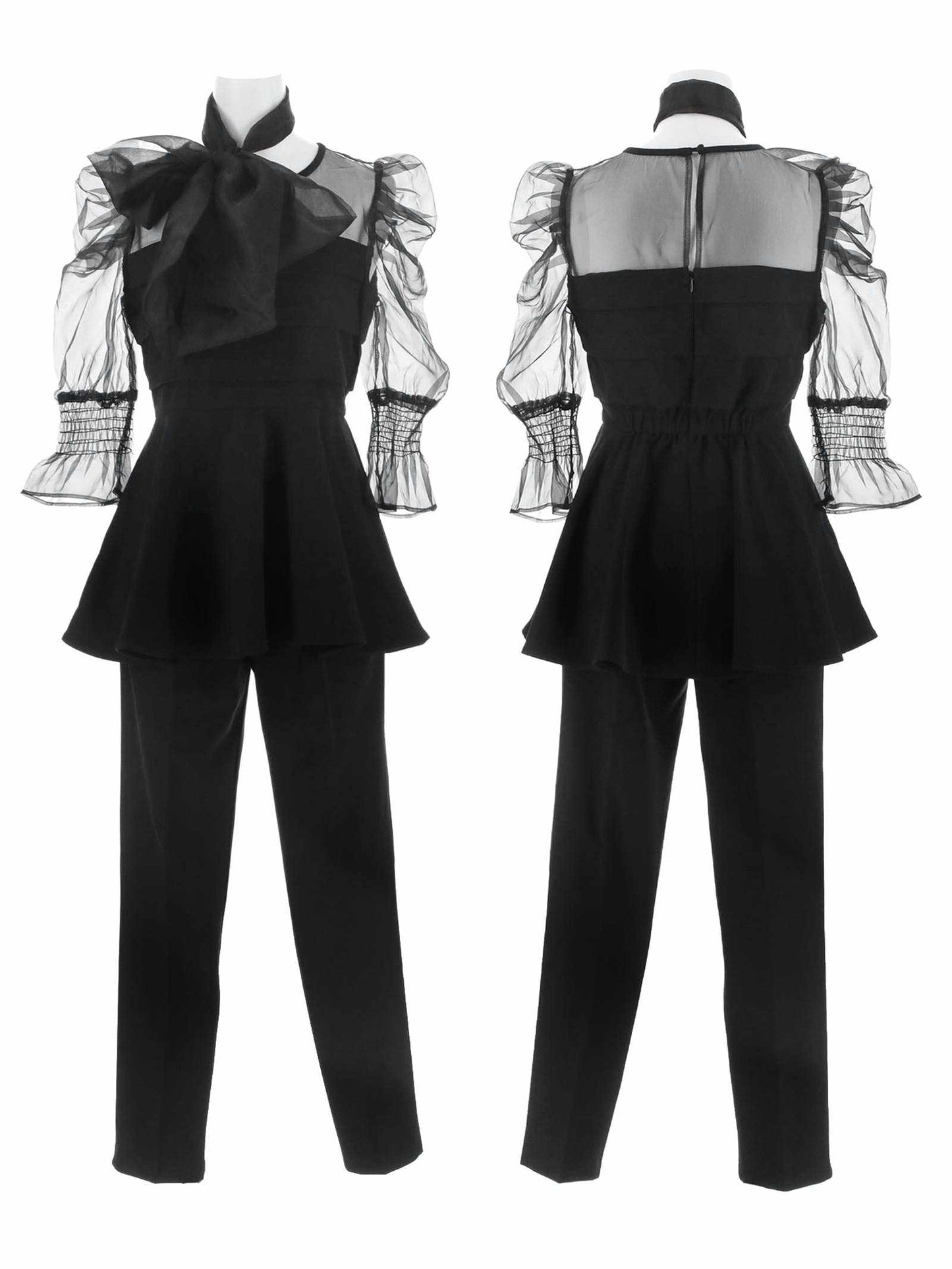 ribon organdy set up / リボンオーガンジーセットアップ