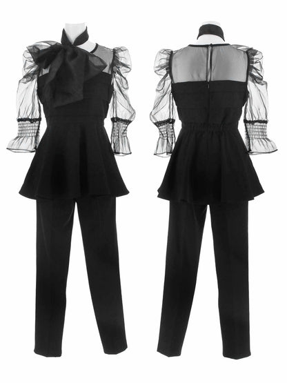 ribon organdy set up / リボンオーガンジーセットアップ