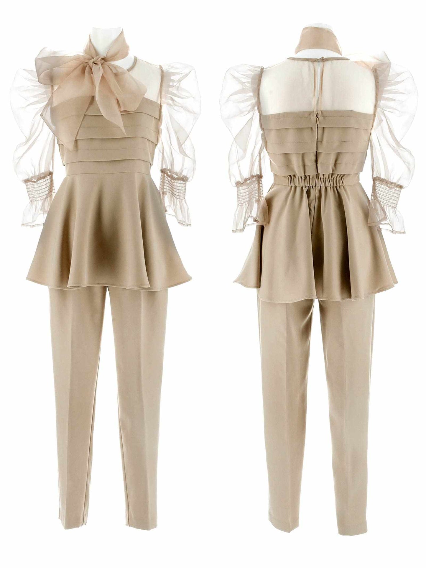 ribon organdy set up / リボンオーガンジーセットアップ