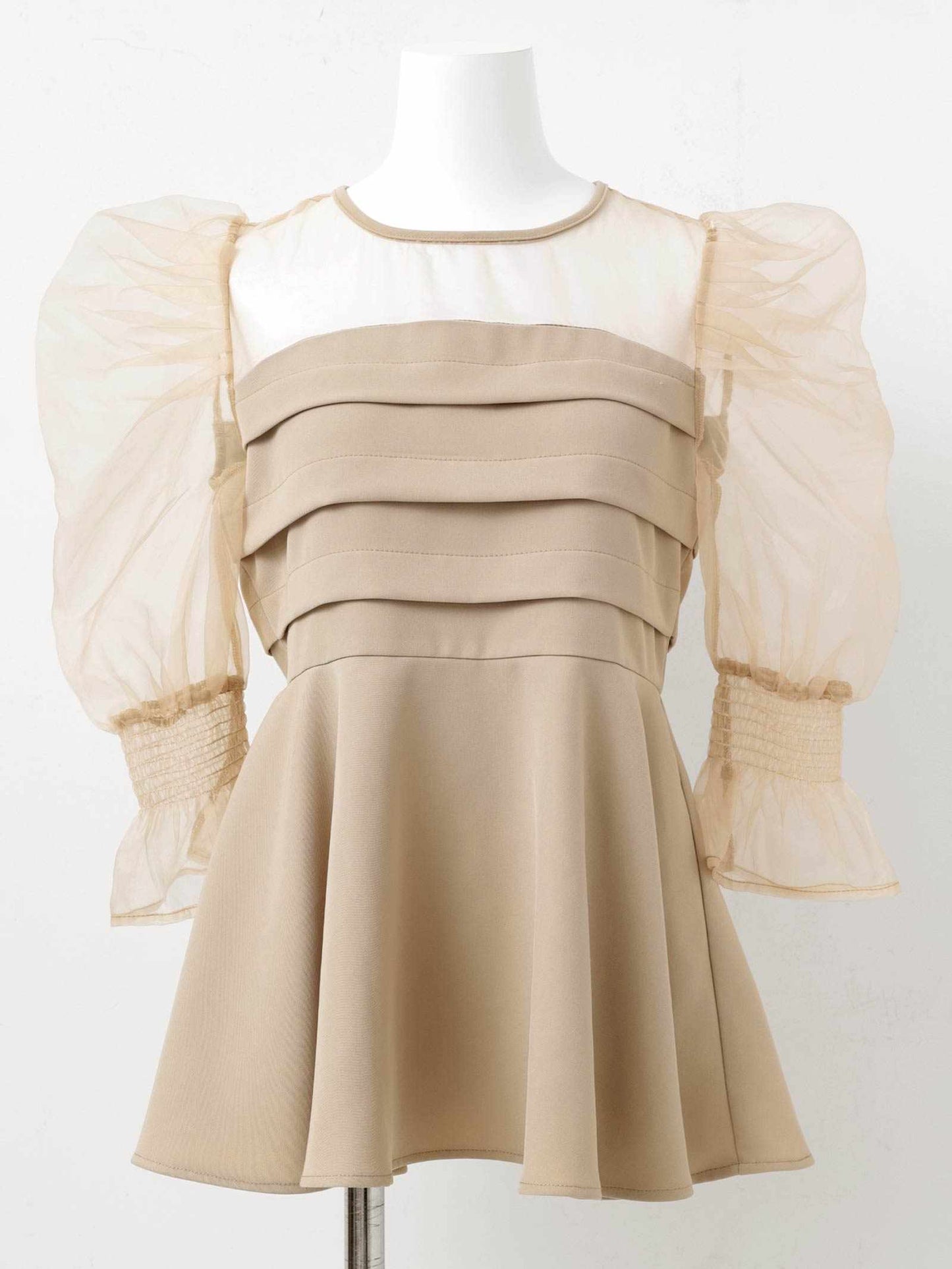 ribon organdy set up / リボンオーガンジーセットアップ