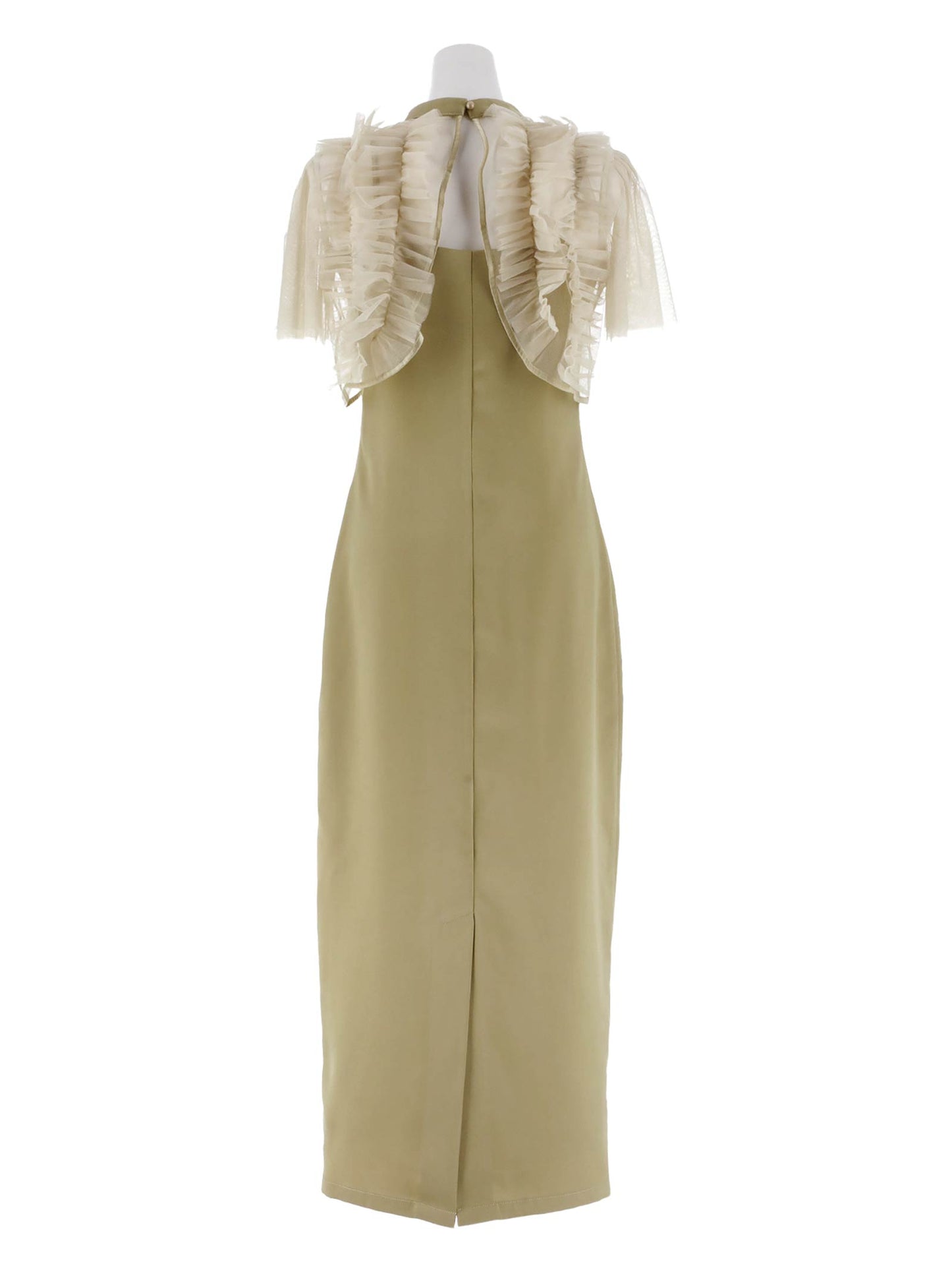 satiin bijou set dress / サテンビジューセットドレス
