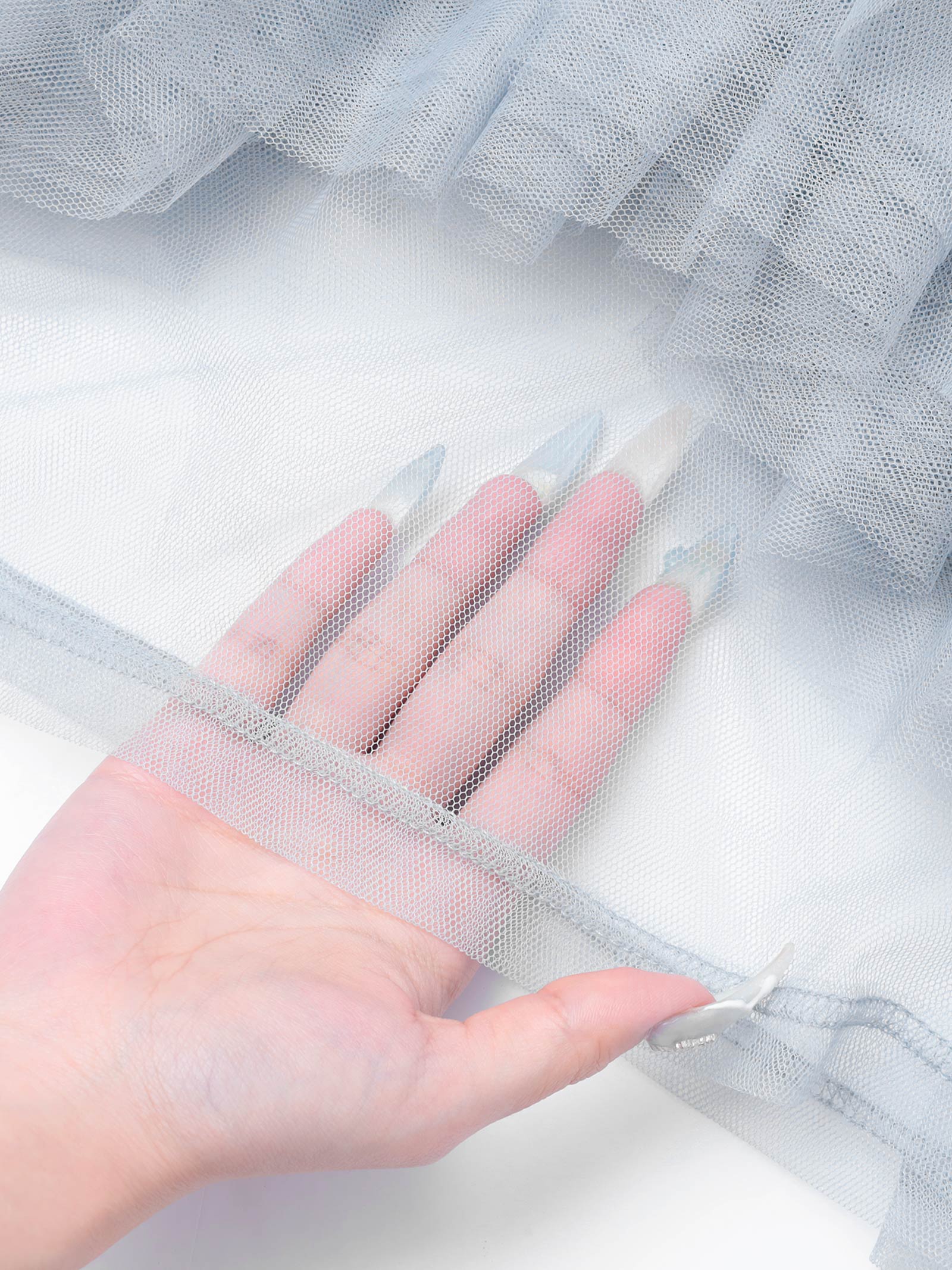 drop bijou frill top / ドロップビジューフリルトップ