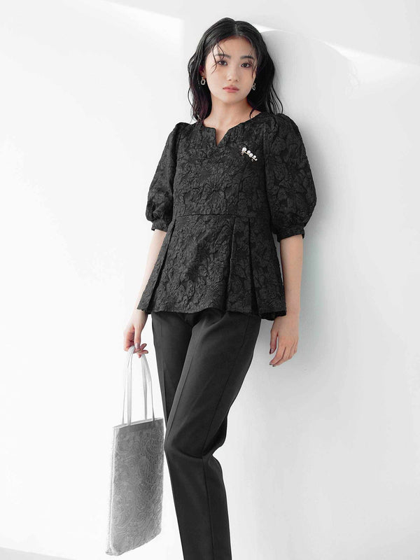 jaqurd peplum set up