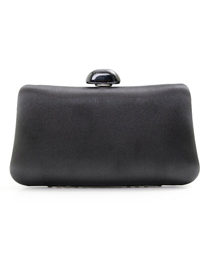 [2way]glossy satin clutch bag / グロッシーサテンクラッチバッグ