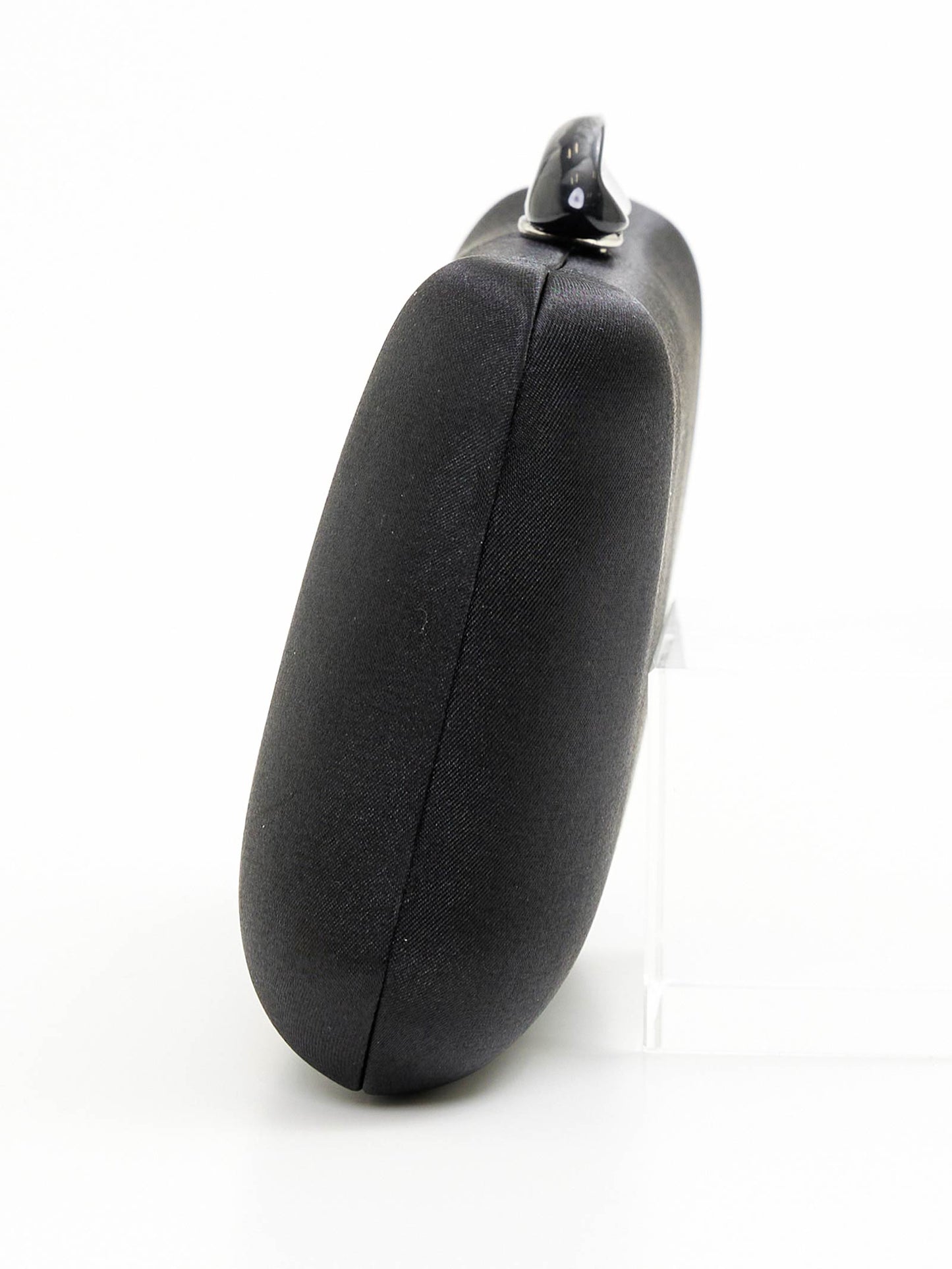 [2way]glossy satin clutch bag / グロッシーサテンクラッチバッグ