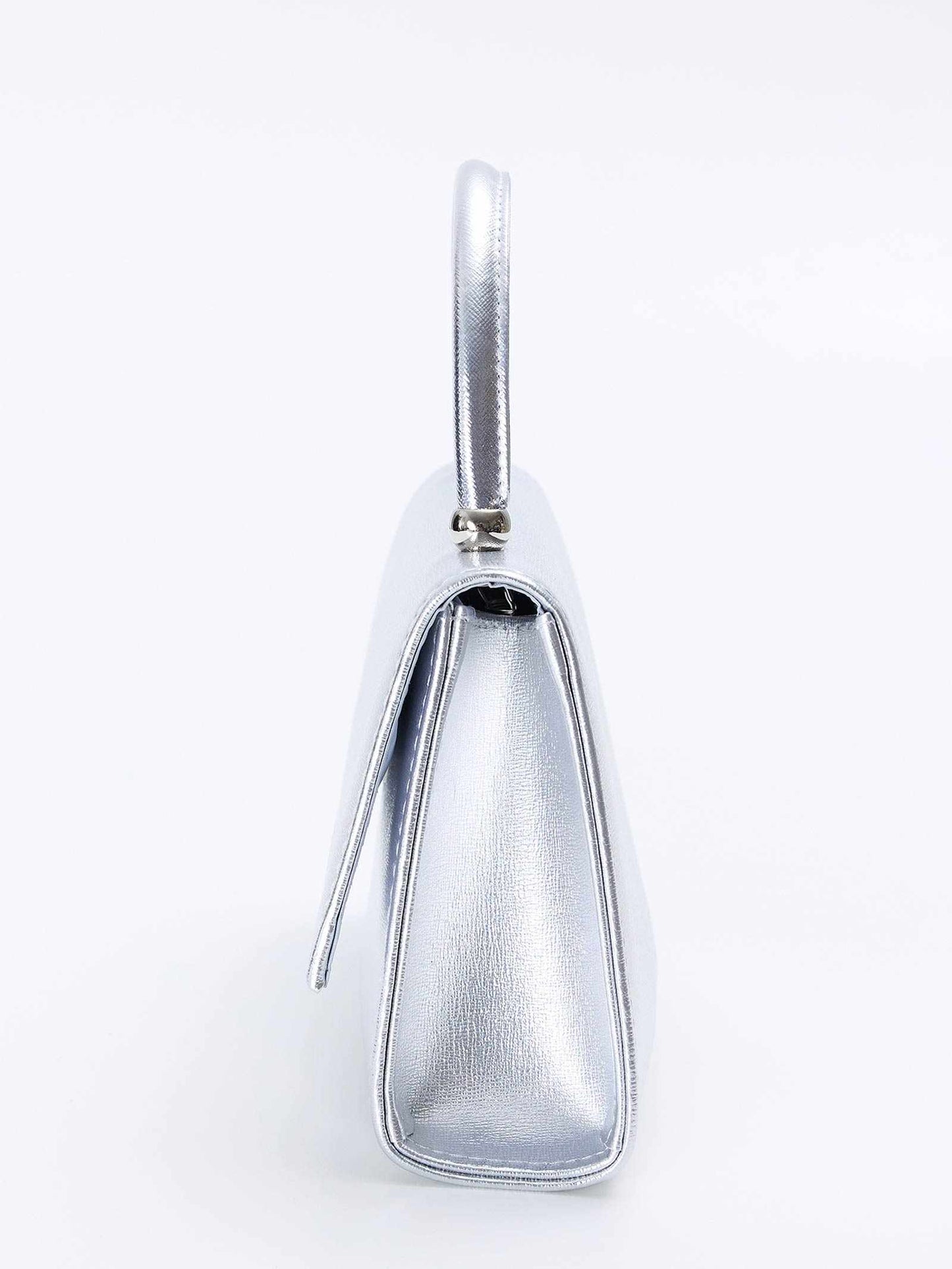 [2way]metallic square one-handle bag / メタリックスクエアワンハンドルバッグ